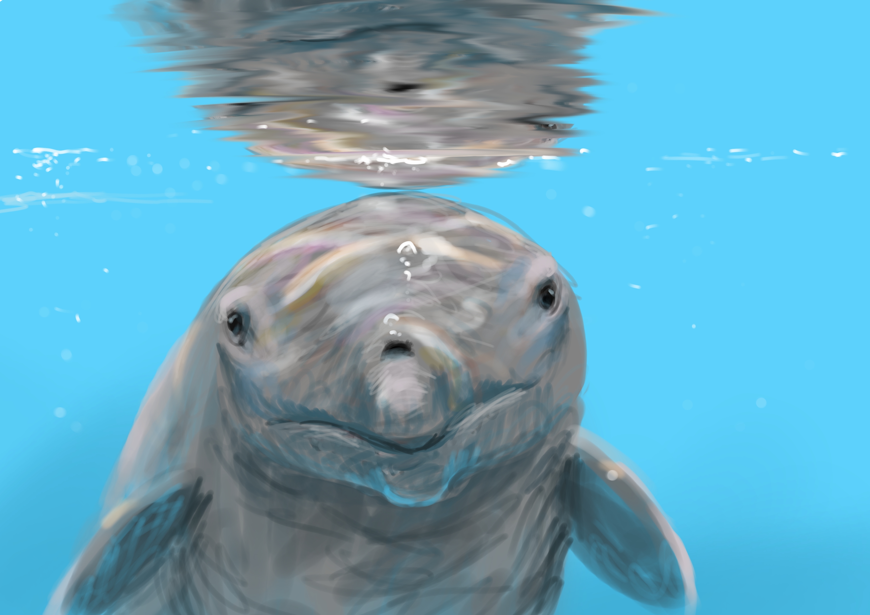 Dorudon Paleostream Paleoart by Peter Nickolaus